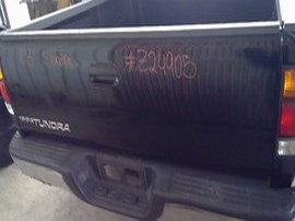 2003 TOYOTA TUNDRA BLACK, SR5, EXTD CAB, 3.4L, AT, 2WD.  Z24905